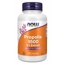 Propolis Extract 1500mg 100 Capsules Now Foods