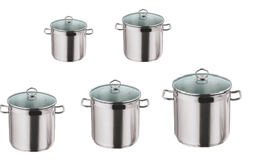 Stainless steel stock pot - stainless,