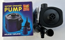 Battery Powered Portable Pump Inflator / Deflator Air Beds, Pool Toys, Camp Beds