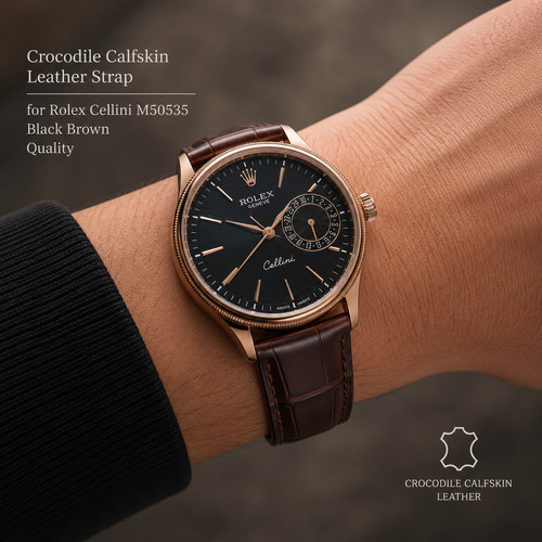 Crocodile calfskin leather - crocodile,
