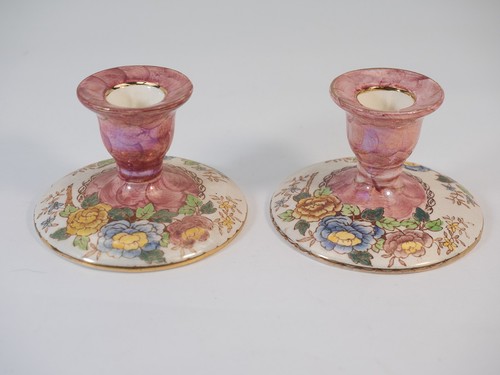 Vintage maling ware peony - vintage,