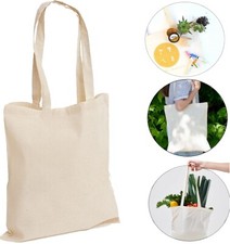 10 Pack- Plain Tote Bag 100%