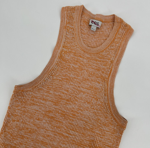 Cos rib knit tank top - tank, womens
