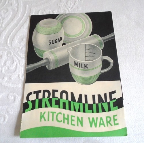 Vintage streamline kitchen - vintage,