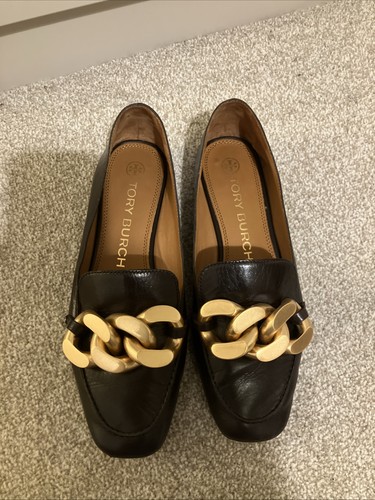 Tory burch brown leather flats - tory,