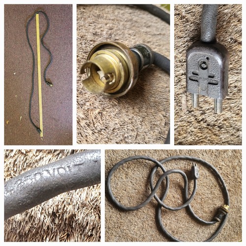 Antique brass lamp - , and