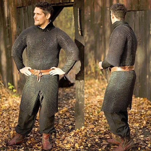 Ragnar butted chainmail shirt - chainmail,