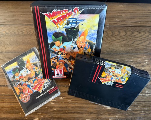 World heroes jet neo geo - heroes, aes