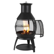 22 Inch Chiminea Outdoor Iron