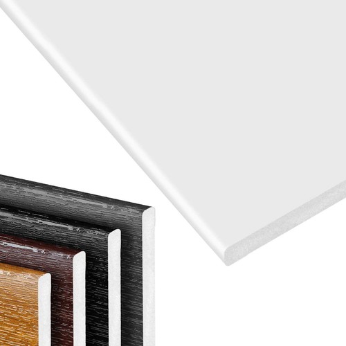 Flat plastic upvc board - upvc, 2.5m