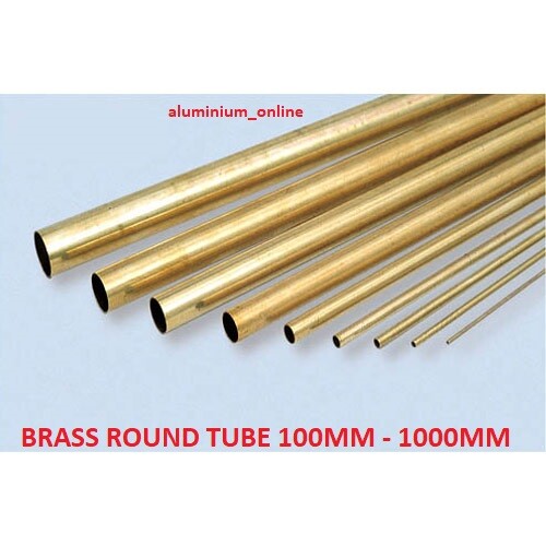 Brass round tube 32 - tube, 3/32