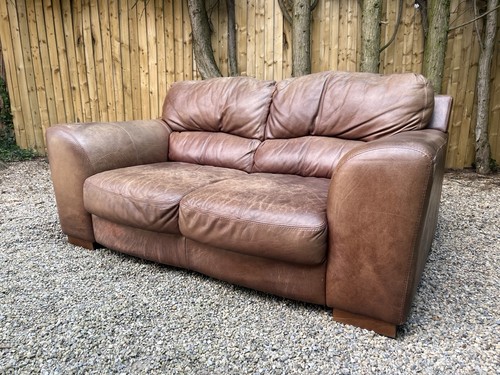 Modern tan brown leather - modern,