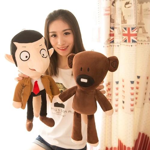 Bean brown bear plush - &,