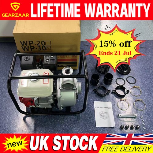 Petrol water pump 5hp 4 - 3",