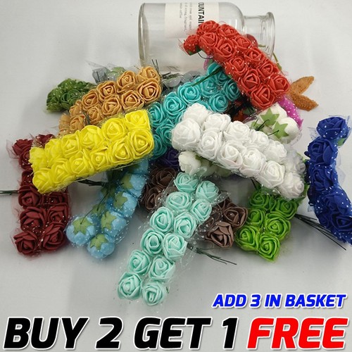 144pcs artificial flowers - 144pcs,