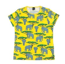 Villervalla Elephant Yellow SS T-shirt ADULT Extra Large BNWT
