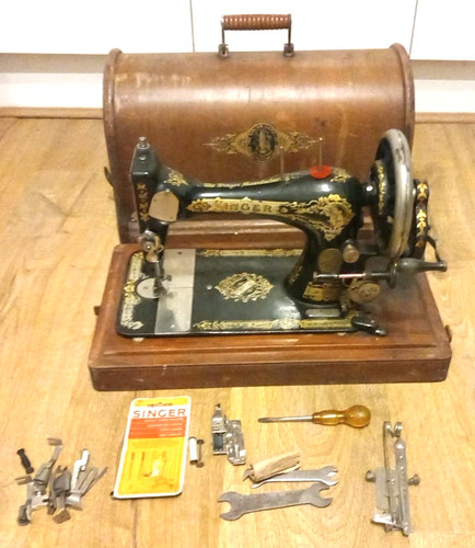 Antique singer 28k - singer, vibrating