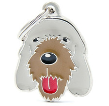 Italian Spinone Dog ID Tag (54) - Engraved Personalised - Charm - Keyring