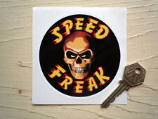 SPEEDFREAK Skull Motorcycle bike drag carRacing sticker