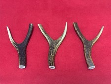 3 PIECES OF SIKA DEER ANTLERS, Y SHAPED FOR SLINGSHOT, WALKING STICKS ARTS (149)