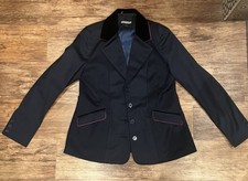 Navy & Pink Show Competition Jacket 38” Ladies 12-14 Medium Dream Pony Wear