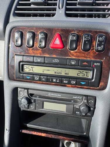 Mercedes clk w208 climate - mercedes,