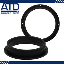 MDF Front Rear 200mm 8" Speaker Adaptors Rings for Audi A4 B8 B8 A5 F5 A6 Q3