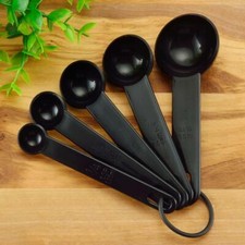 Measuring Spoon Set  Plastic Teaspoon Tablespoon  Utensil  Kitchen Hot N1