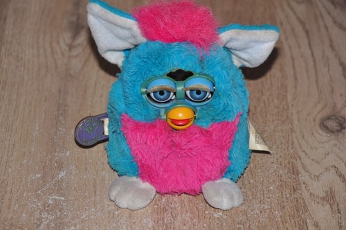 Vintage tiger furby baby blue - baby,
