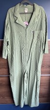 Lucy And Yak Jumpsuit Boilersuit BNWT Green Size 12