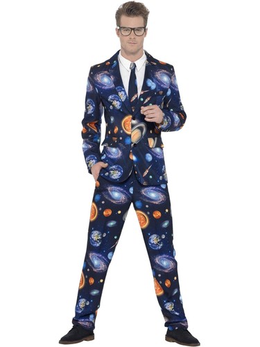 Space stand out suit - space,