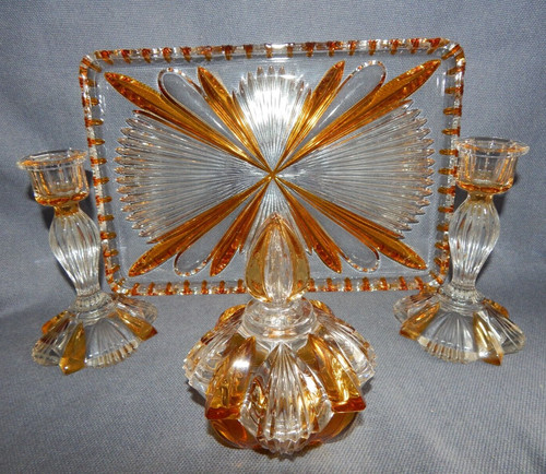 Vintage bohemian amber flash - amber,