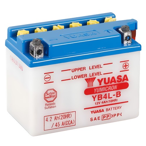 Yuasa yb4l battery for - battery, honda