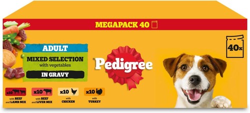 Pedigree adult dog wet food - pedigree,
