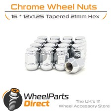 Wheel Nuts (16) 12x1.25 Chrome