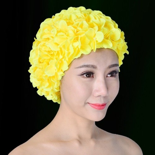 Women peal floral swim cap - women,