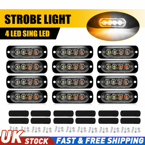 12x dual colour - dual, led