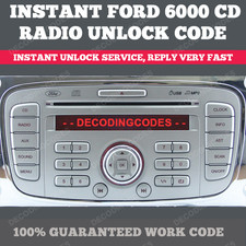 Ford radio code - serial, m