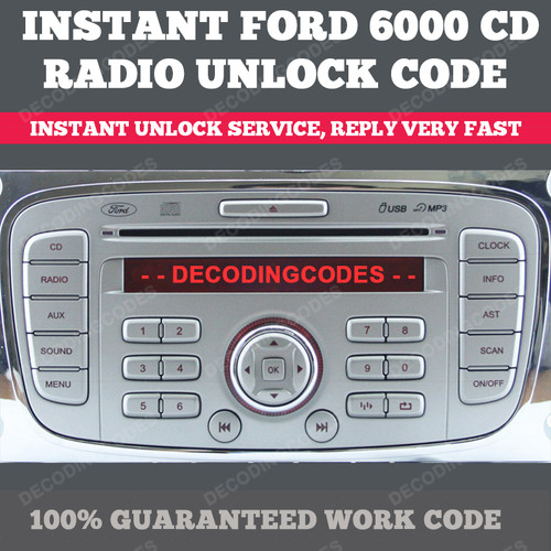 Ford radio code serial v - ford,