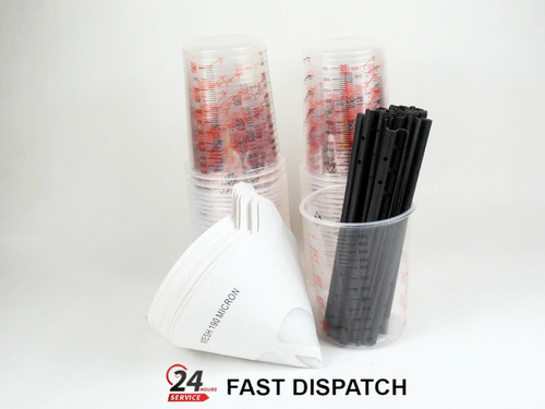 Calibrated plastic paint - calibrated,