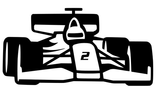 Retro single seater racing - seater, car