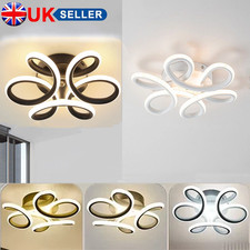Modern Lamp LED Ceiling Light Chandelier Lights Living Room Dimmable Bedroom