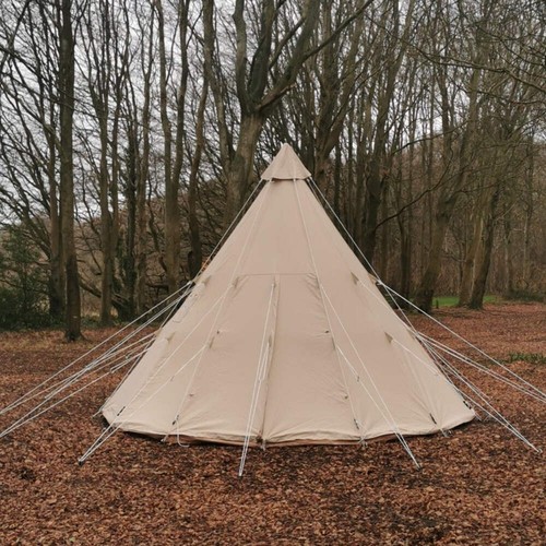 Tipi tent fireproof with - 4m,
