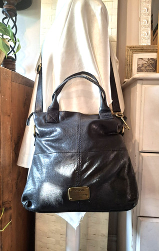 Fossil real leather - real, crossbody
