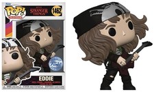 Stranger Things: Eddie w/ Guitar (Metallic) Funko Pop! Vinyl