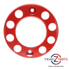 FITS DAF 22.5" (571MM) TRUCK STEEL RED COATED HOLLOW TYPE WHEEL TRIM COVER