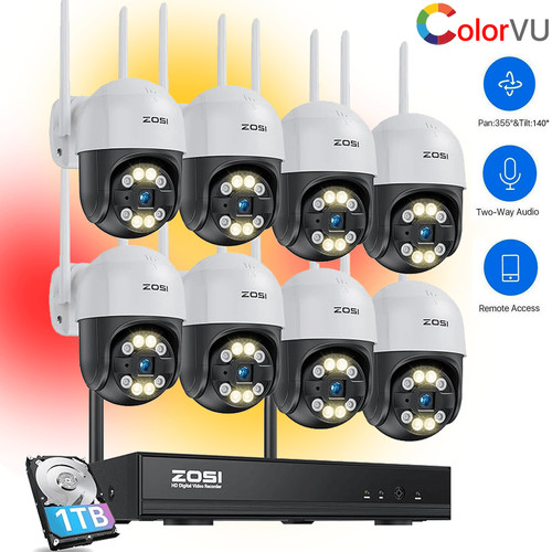 Zosi cctv camera system - camera,