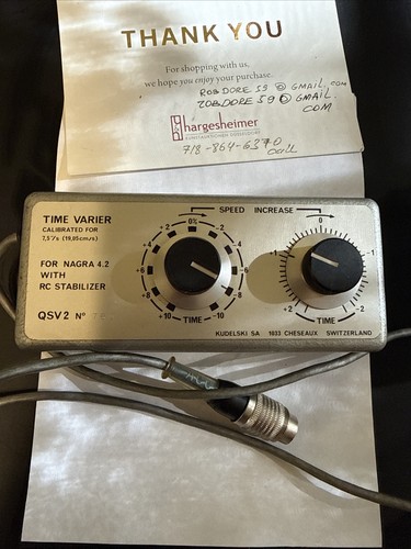 Nagra kudelski time varier - time,
