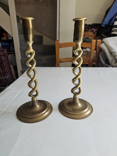 Peerage open barleytwist brass - barleytwist,