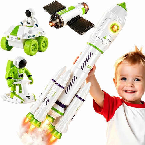 Space rocket toy set - space, for